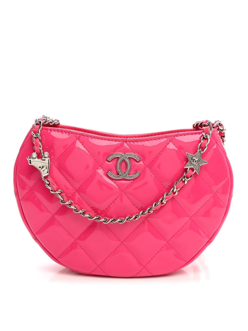 Chanel Patent Calfskin Quilted Enamel #322718C18B